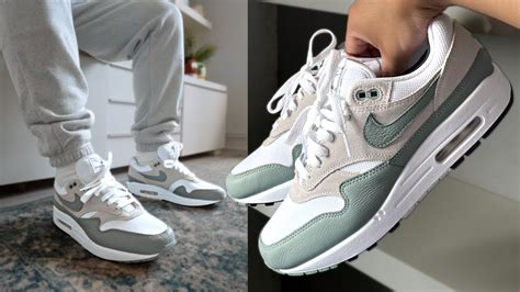 nike air max 1 groen paars